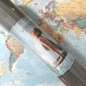 New Fitness Non Slip Yoga workout Mat - Grey HD8